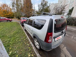 2018 Lada (ВАЗ) Largus Cross I, серебристый, 580000 рублей, вид 4