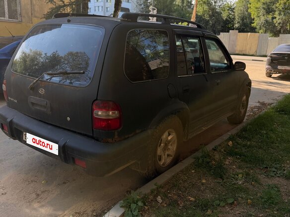 2005 Kia Sportage Grand I, чёрный, 130000 рублей - вид 2