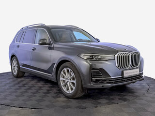 2019 BMW X7 30d I (G07), серый, 6085000 рублей, вид 3