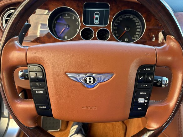 2005 Bentley Continental Flying Spur, серый - вид 12
