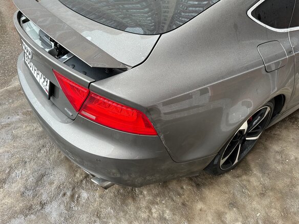 2013 Audi A7 I (4G), серый, 1650000 рублей - вид 20