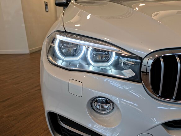 2016 BMW X6 M50d II (F16), белый - вид 6