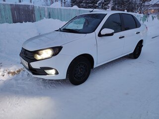 2019 Lada (ВАЗ) Granta I Рестайлинг, белый, 522000 рублей, вид 1