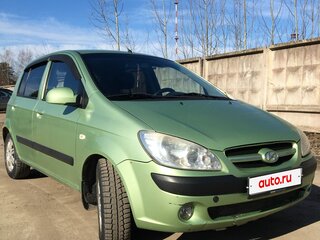 2007 Hyundai Getz I Рестайлинг, зелёный, 350000 рублей, вид 4