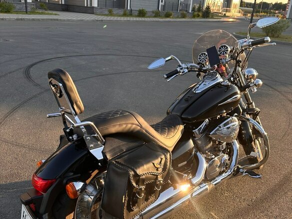 2010 Honda Shadow 750, чёрный, 820000 рублей