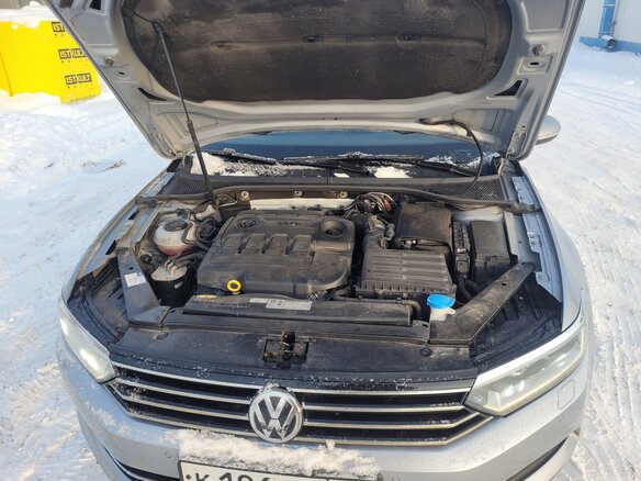 2017 Volkswagen Passat DSG7 B8, серый, 1550000 рублей - вид 25