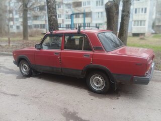 1991 Lada (ВАЗ) 2107, красный, 125000 рублей, вид 3