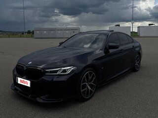 2021 BMW 5 серии Long 530Li VII (G30/G31/G38) Рестайлинг, синий, 4850000 рублей, вид 2