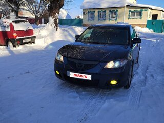 2008 Mazda 3 I (BK) Рестайлинг, синий, 500000 рублей, вид 2