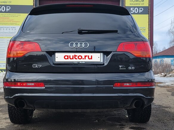 2009 Audi Q7 I (4L), чёрный, 1750000 рублей - вид 4