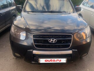 2007 Hyundai Santa Fe II, чёрный, 850000 рублей, вид 1