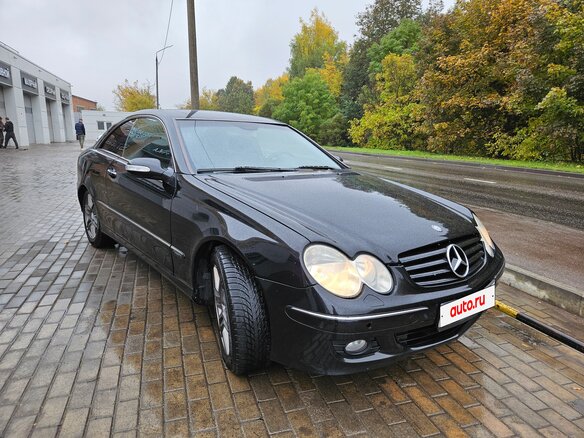 2006 Mercedes-Benz CLK-Класс 200 II (W209) Рестайлинг, чёрный, 700000 рублей - вид 7