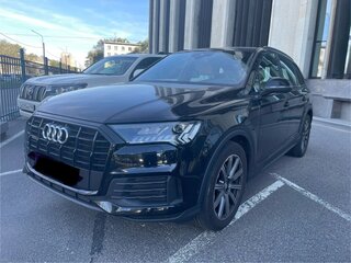 2020 Audi Q7 45 TDI II (4M) Рестайлинг, чёрный, 7100000 рублей, вид 1