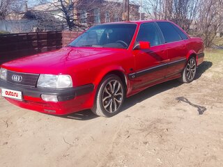1985 Audi 100 III (C3), красный, 400000 рублей, вид 4