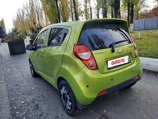 2013 Chevrolet Spark III, зелёный, 810000 рублей, вид 4