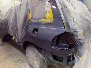 2001 Hyundai Santa Fe I, синий, 690000 рублей, вид 3