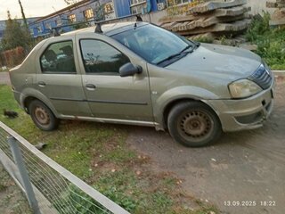 2012 Renault Logan I Рестайлинг, бежевый, 390000 рублей, вид 2