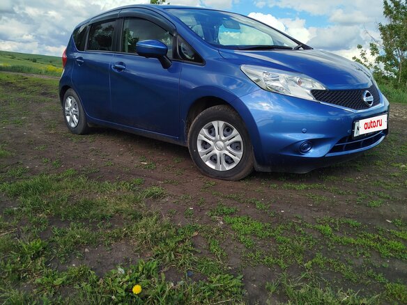 2016 Nissan Note II Рестайлинг, синий - вид 5