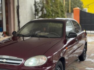 2009 Chevrolet Lanos I, красный, 450000 рублей, вид 1