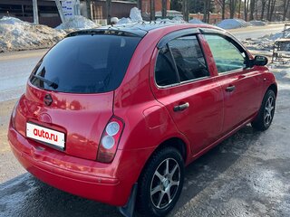 2006 Nissan Micra III (K12), красный, 550000 рублей, вид 5