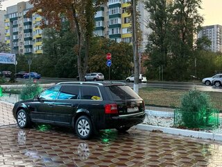 2002 Audi A6 II (C5) Рестайлинг, чёрный, 650000 рублей, вид 5