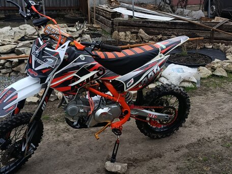 2024 Kayo Basic TT140, оранжевый, 85000 рублей, вид 3