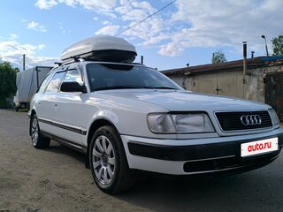 1992 Audi 100 IV (C4), белый, 580000 рублей, вид 3