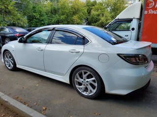 2010 Mazda 6 II (GH) Рестайлинг, белый, 950000 рублей, вид 5