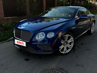 2016 Bentley Continental GT II Рестайлинг, синий, 8000000 рублей, вид 1