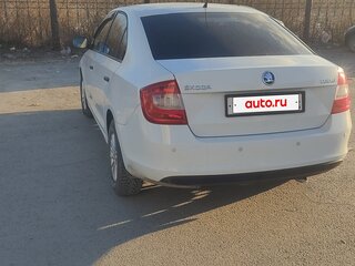 2015 Skoda Rapid I, белый, 850000 рублей, вид 4