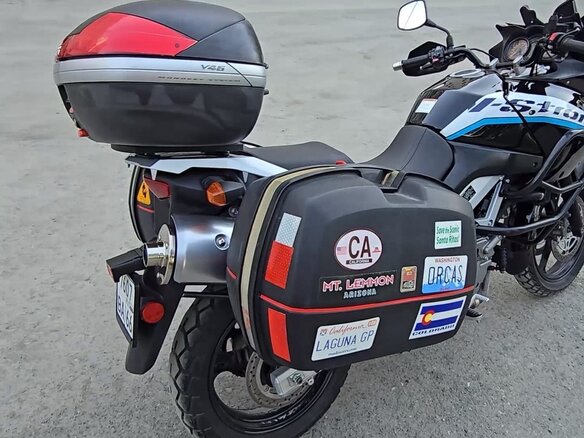 2004 Suzuki V-Strom DL 650, чёрный, 540000 рублей - вид 10