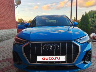 2020 Audi Q3 35 TFSI II (F3), голубой, 2500000 рублей, вид 4