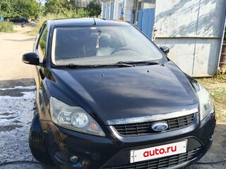 2008 Ford Focus II Рестайлинг, чёрный, 339000 рублей, вид 1