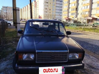 2009 Lada (ВАЗ) 2107, коричневый, 130000 рублей, вид 2