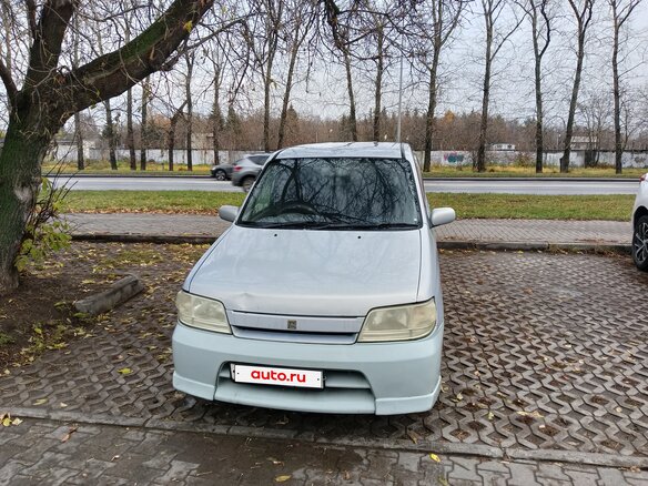 2001 Nissan Cube I Рестайлинг (Z10), серый, 164000 рублей - вид 1