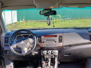 2008 Mitsubishi Outlander II, чёрный, 760000 рублей, вид 5