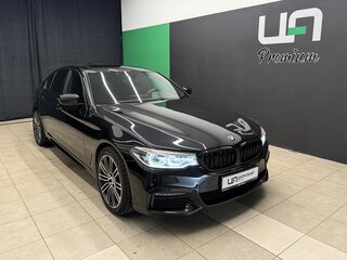 2017 BMW 5 серии 530i xDrive VII (G30/G31/G38), чёрный, 3050000 рублей, вид 1