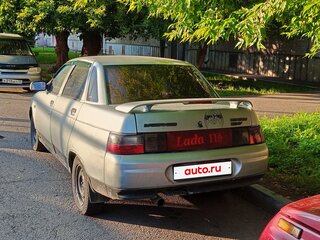 2002 Lada (ВАЗ) 2110, серебристый, 100000 рублей, вид 2