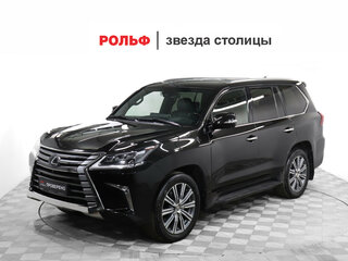 2016 Lexus LX 570 III Рестайлинг 2, чёрный, 6700000 рублей, вид 1