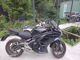 2015 Kawasaki Ninja 650, чёрный, 450000 рублей, вид 1