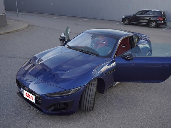 2020 Jaguar F-Type R I Рестайлинг 2, синий, 11000000 рублей - вид 2