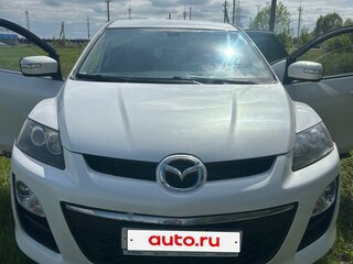 2011 Mazda CX-7 I Рестайлинг, белый, 999000 рублей, вид 1