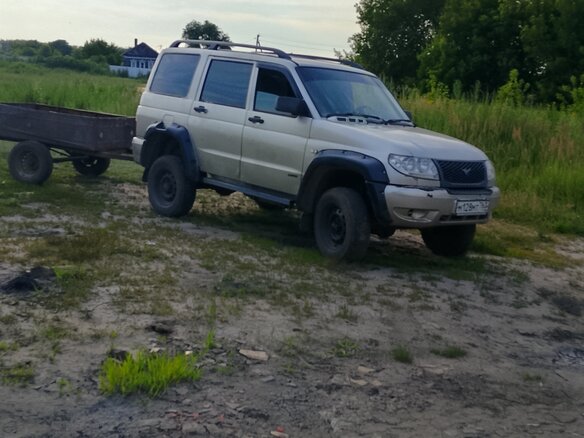 2011 УАЗ Патриот 3163 I, серый, 250000 рублей - вид 3