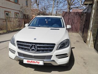 2013 Mercedes-Benz M-Класс 400 III (W166), белый, 2350000 рублей, вид 1