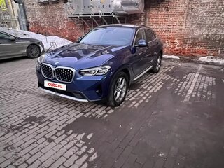 2022 BMW X4 20i II (G02) Рестайлинг, синий, 5900000 рублей, вид 1