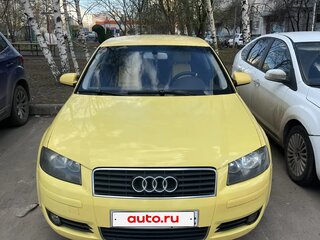 2003 Audi A3 II (8P), жёлтый, 650000 рублей, вид 2