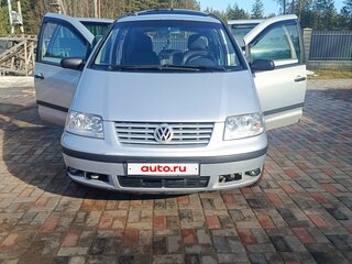 2003 Volkswagen Sharan I Рестайлинг, серебристый, 340000 рублей, вид 2