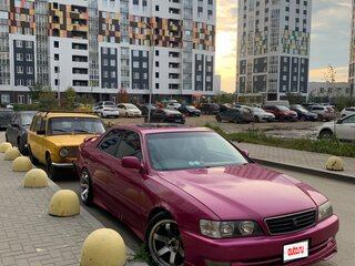 1997 Toyota Chaser VI (X100), розовый, 900000 рублей, вид 4
