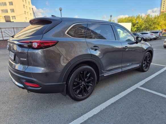 2021 Mazda CX-9 II Рестайлинг, серый, 4490000 рублей - вид 5