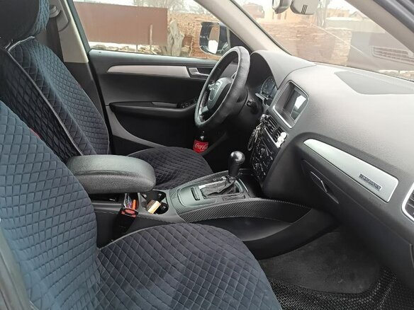 2009 Audi Q5 I (8R), чёрный, 1300000 рублей - вид 8